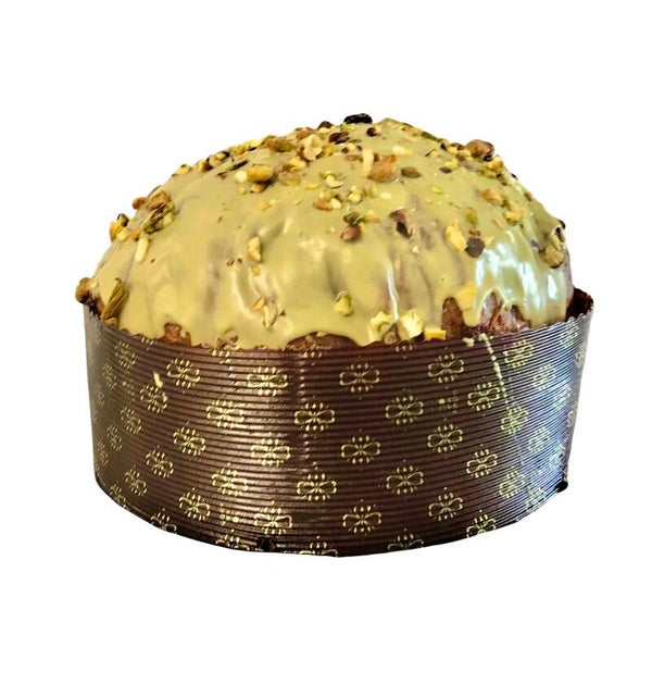 PANETTONE ARTIGIANALE AL PISTACCHIO - 1 kg