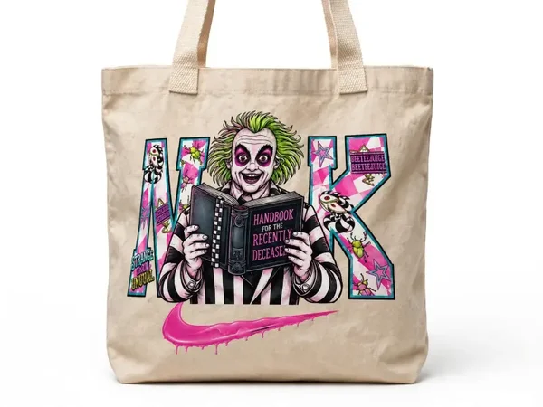 Beetle juice canvas design