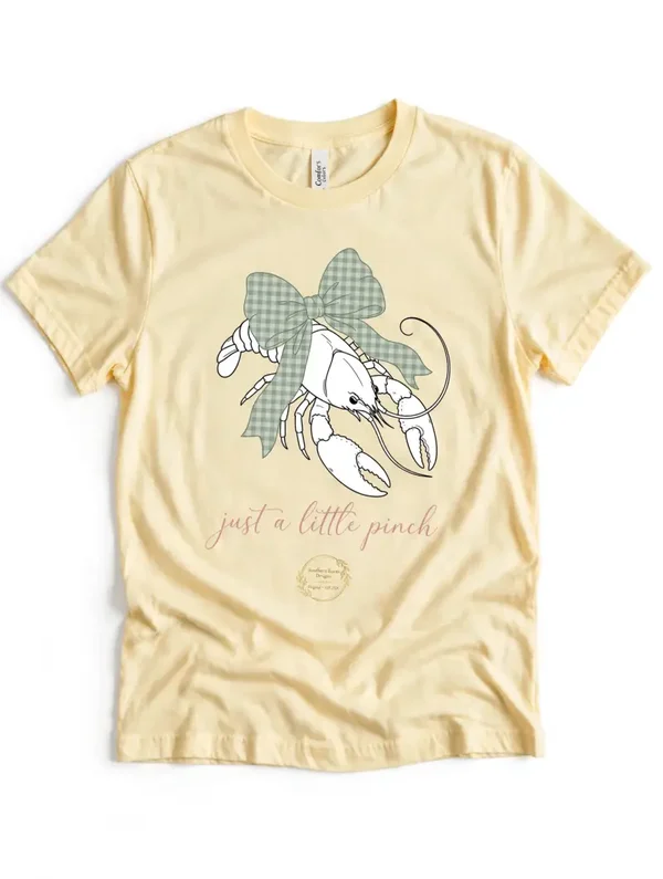 T-shirt in women style just a little pinch