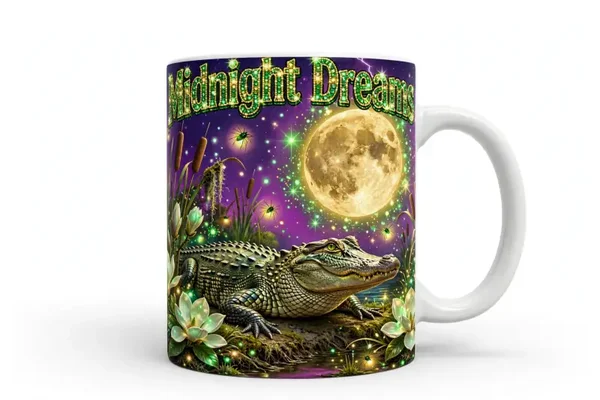 Midnight dreams coffee mugs in 11 oz or 15 oz size