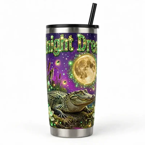 Midnight dreams tumblers in 20 or 30 oz size