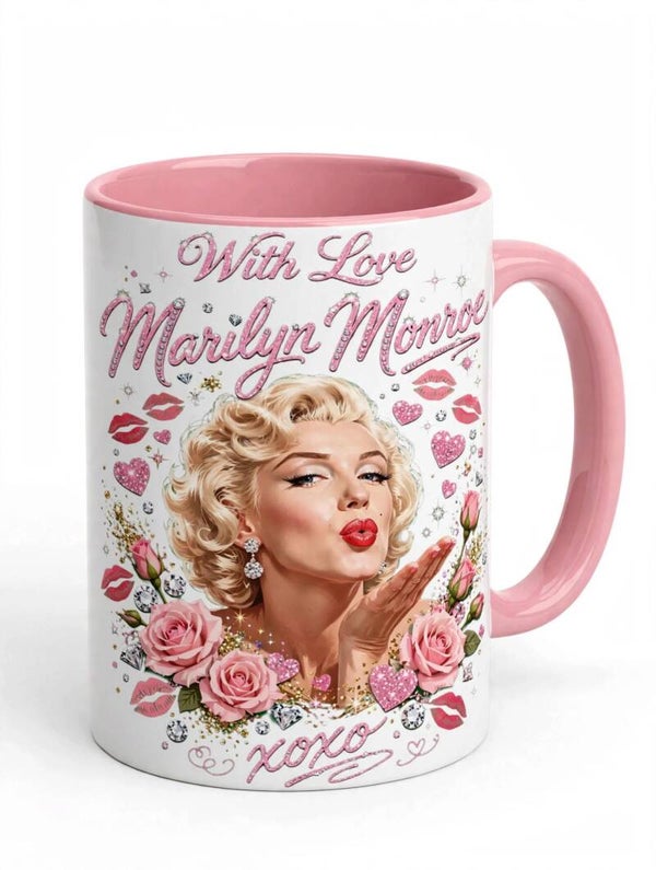 Marilyn Monroe 15 oz mug in ceramic