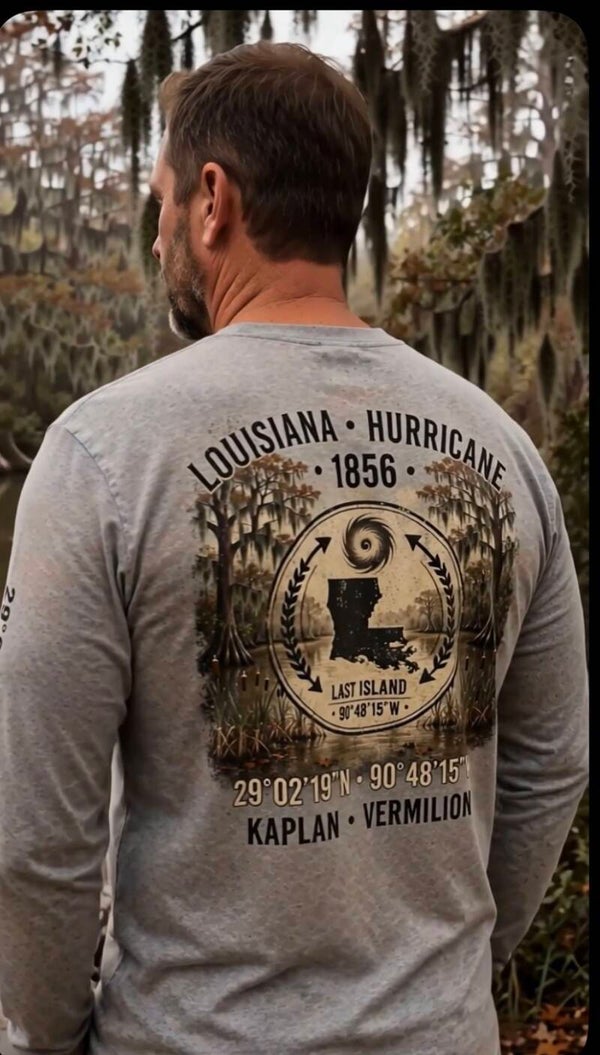 The last resort, Louisiana hurricane 1856 T-shirt and hoodie