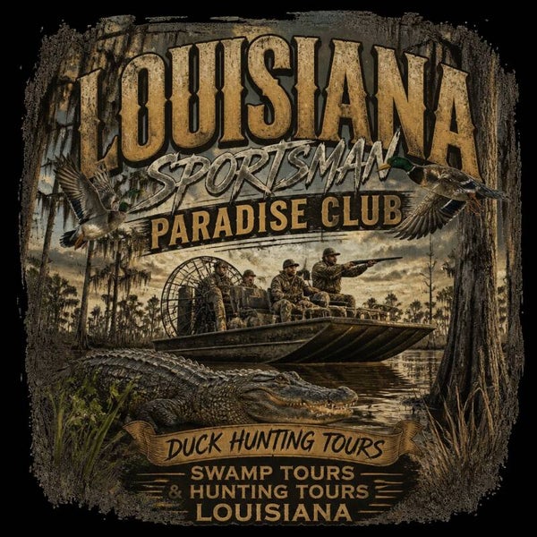 Louisiana's paradise club duck hunting tours Tshirts