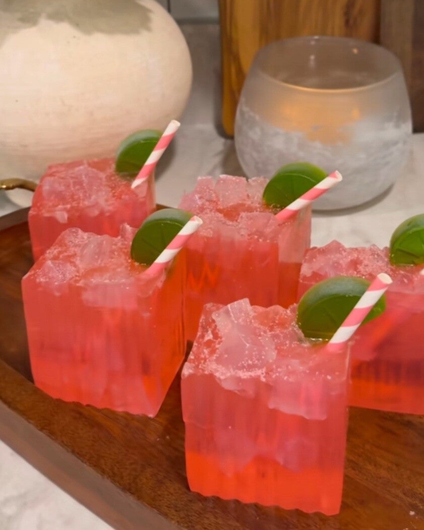 Margarita zeep aardbei geur