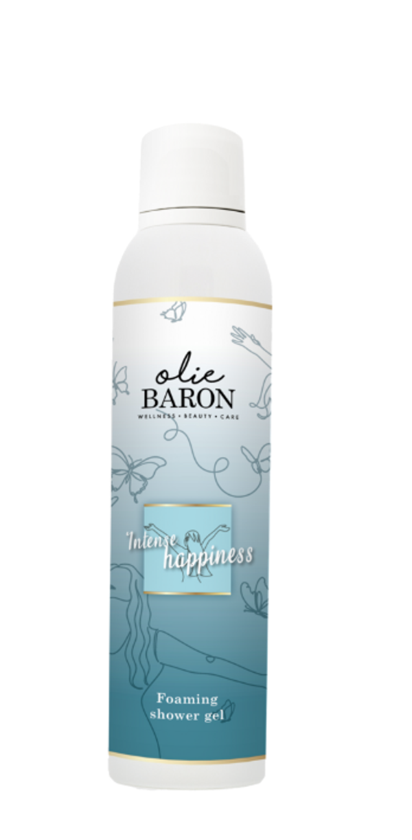 De Oliebaron® - Foaming shower gel - Intense happiness - 200 ml