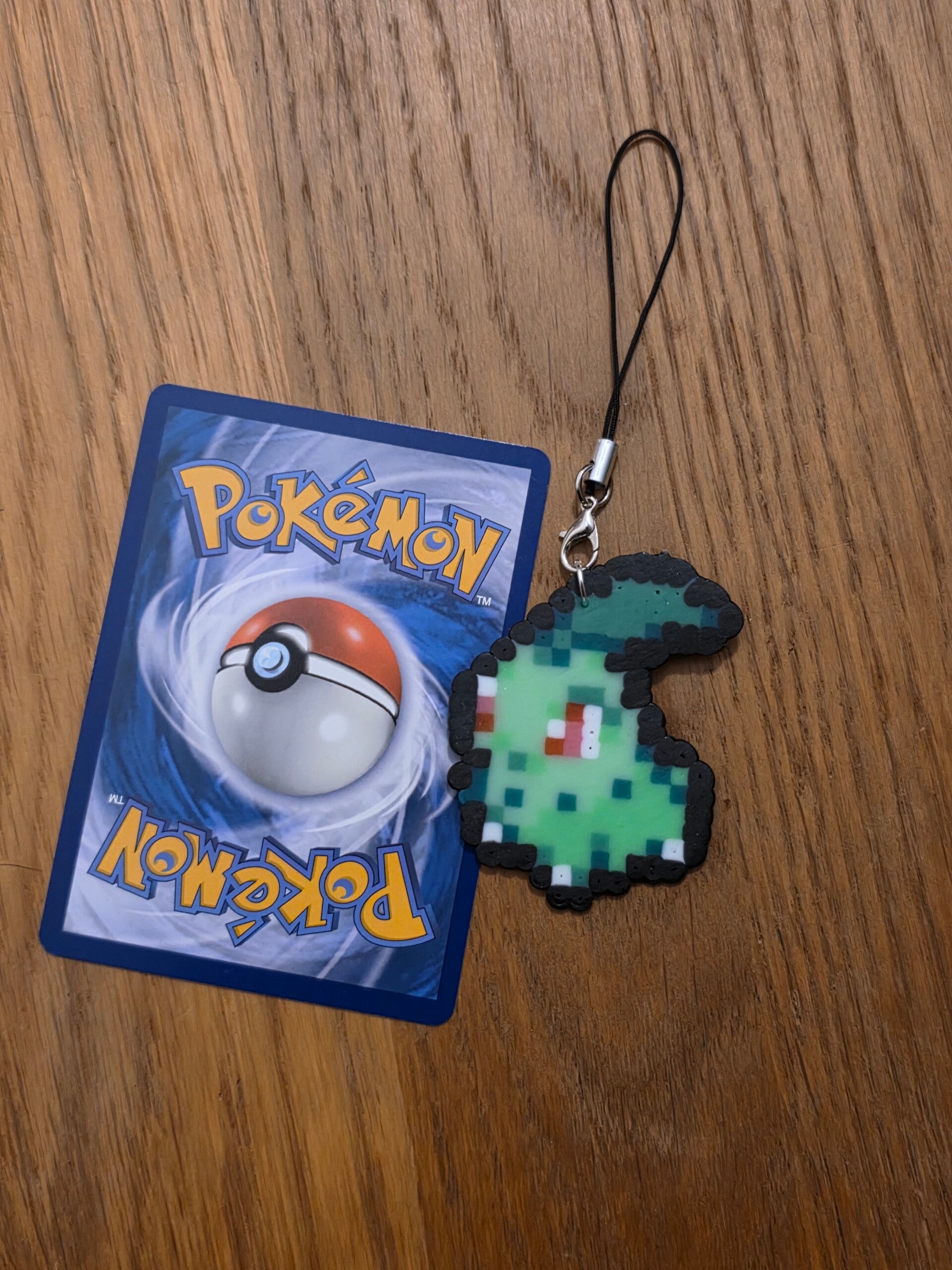 Chikorita keychain