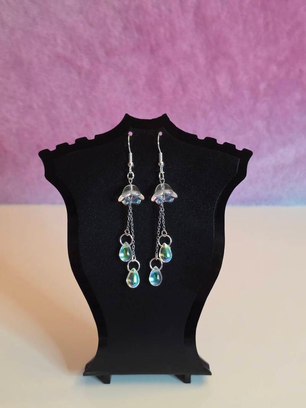 Rainbow Jellyfish Earrings