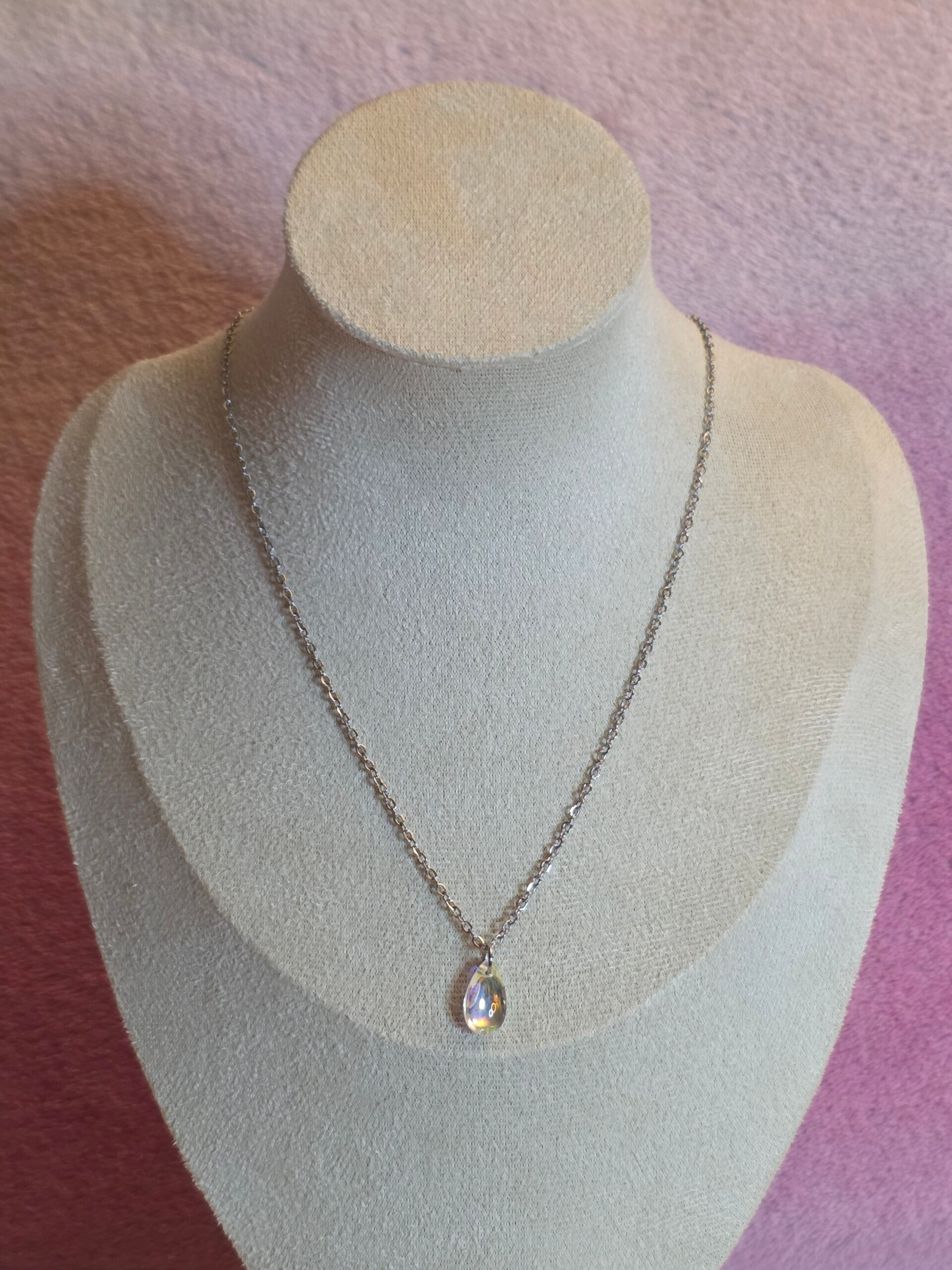 Rainbow Charm Necklace