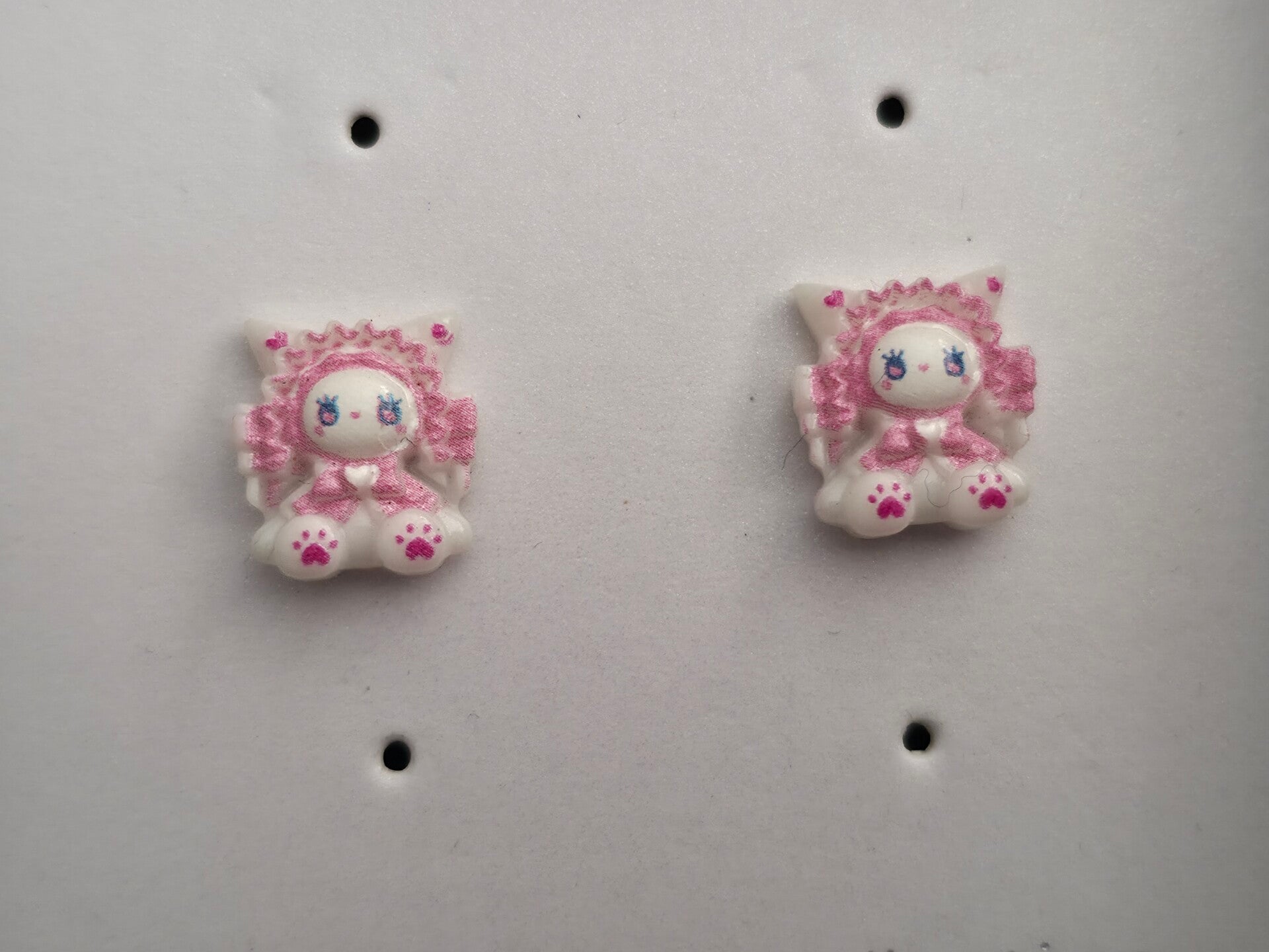 Pink Doll Earrings