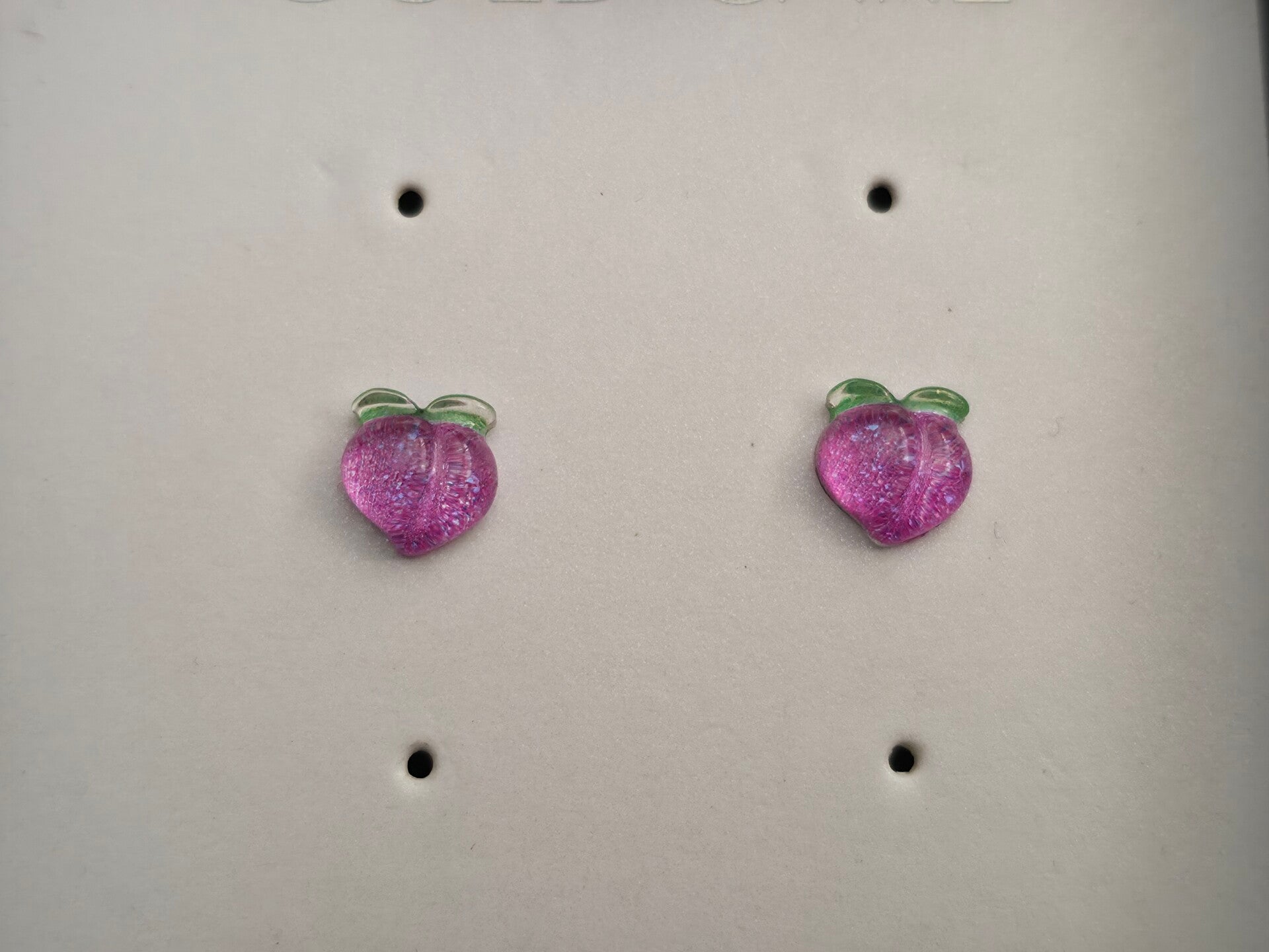 Peach Earrings