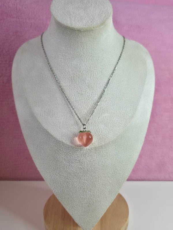 Peach Necklace