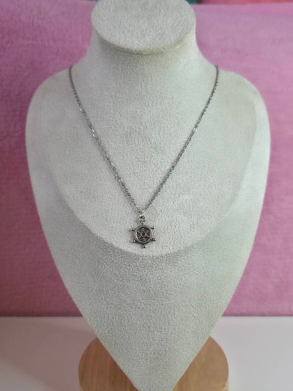 Wheel/Helm Necklace