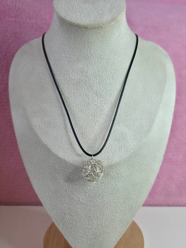 Wire Ball Necklace