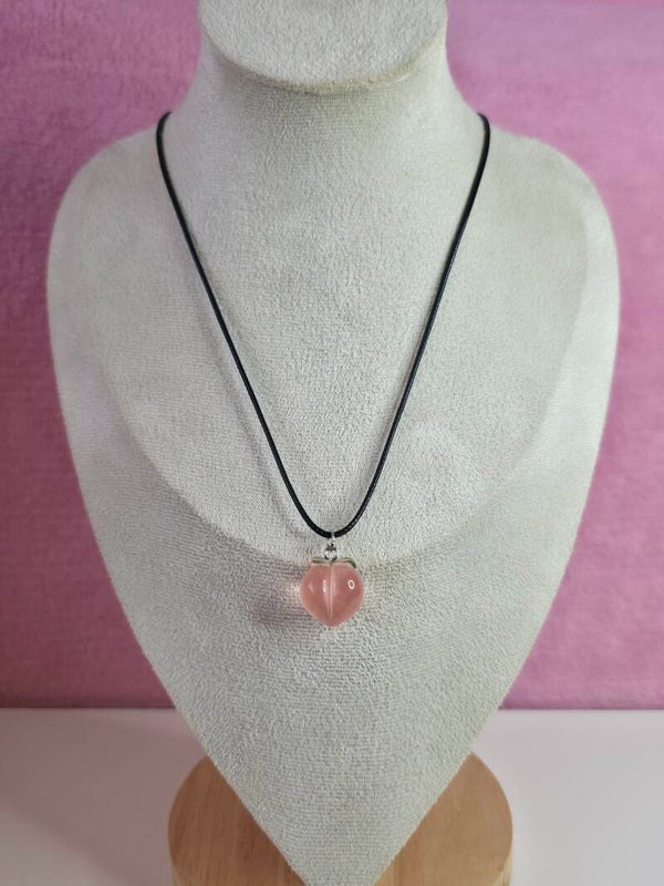 Peach Necklace