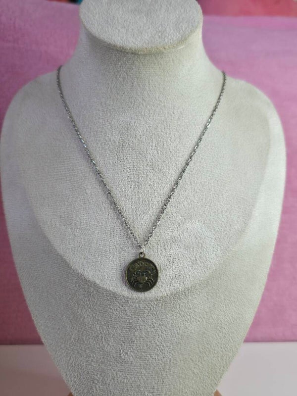 Cancer Zodiac Necklace