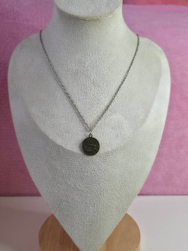 Pisces Zodiac Necklace