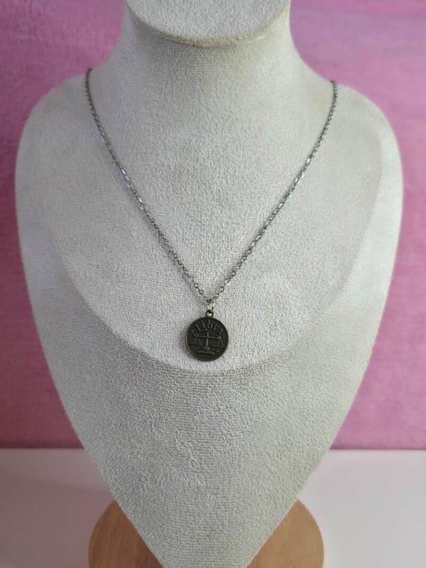 Libra Zodiac Necklace