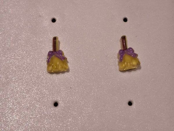 Broom Earrings