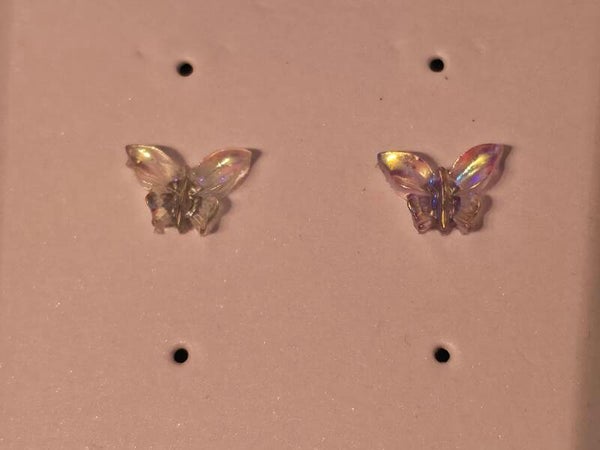 Luminescent Butterfly Earrings
