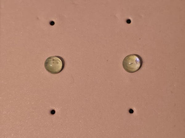 Green Drop Earrings