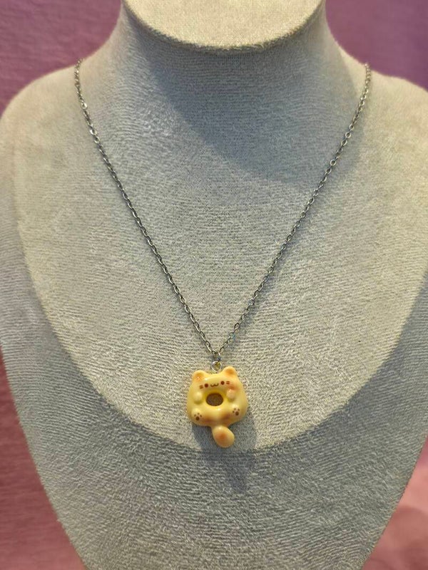 Donut Cat Necklace
