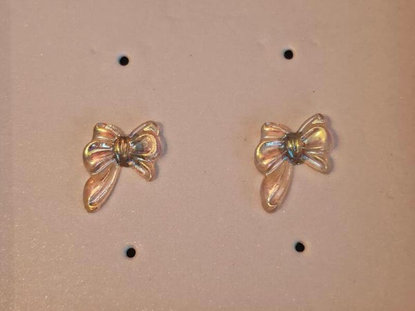 Luminescent Bow Earrings
