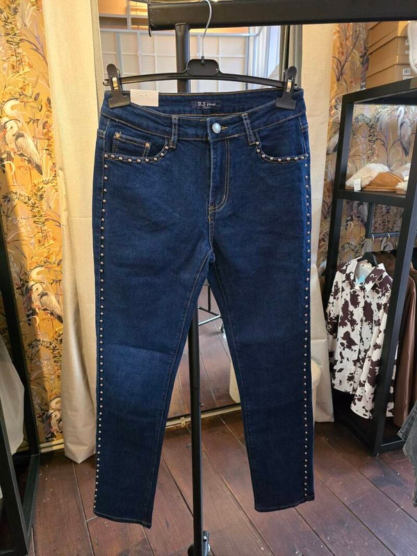 Spijkerbroek blauw