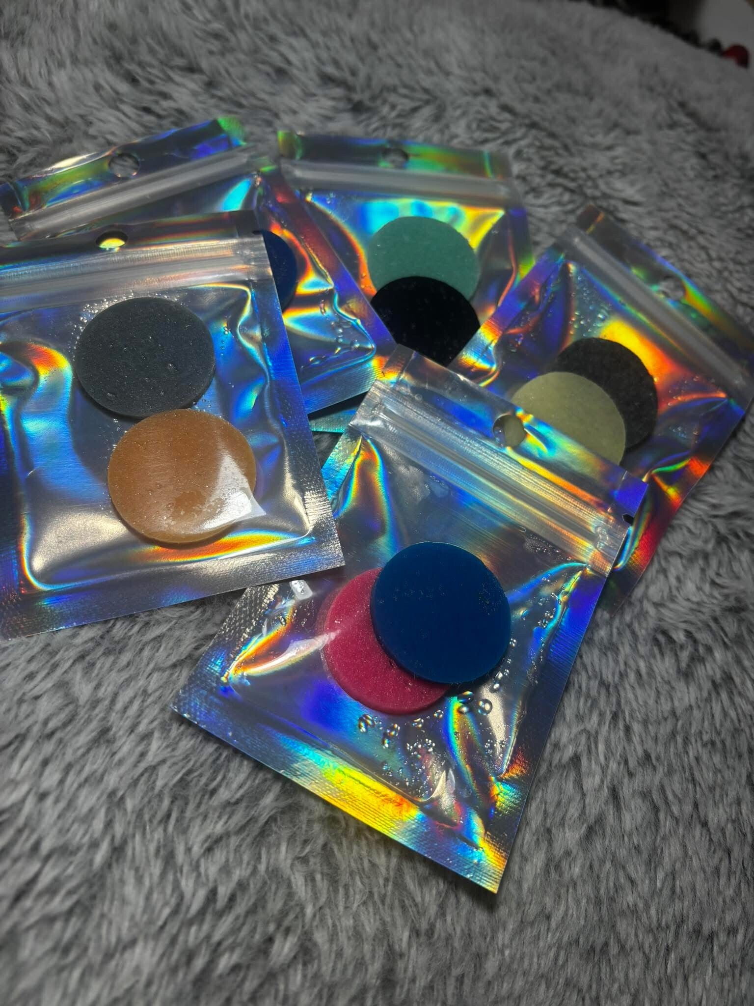 Hoover discs- Rainbow bubblegum