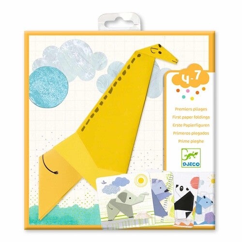 Djeco origami eerste bouwsels