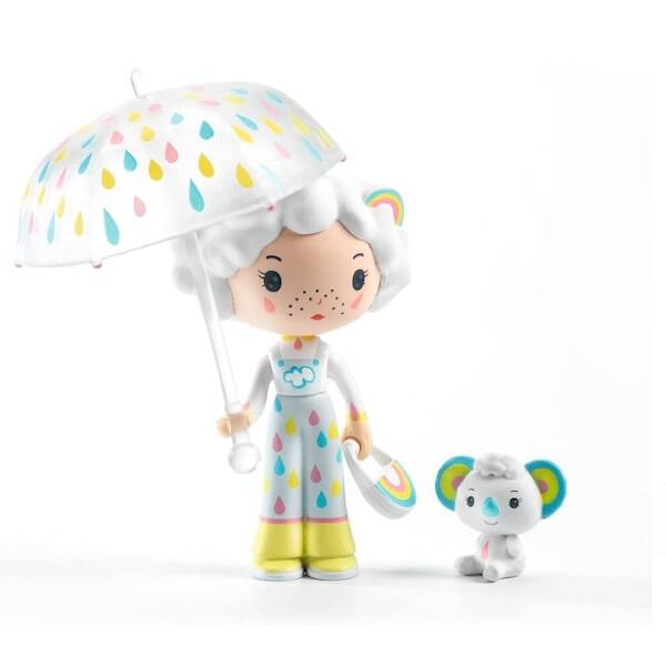 Djeco tinyly speelfiguur prunelle & bianca