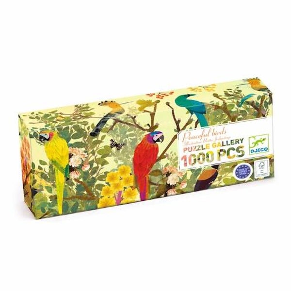 Djeco puzzel vredige vogels (1000 stukjes)
