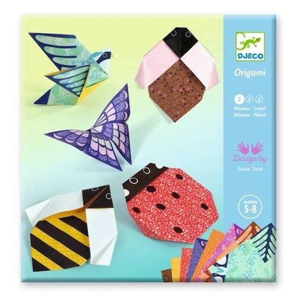 Djeco origami in mijn tuin