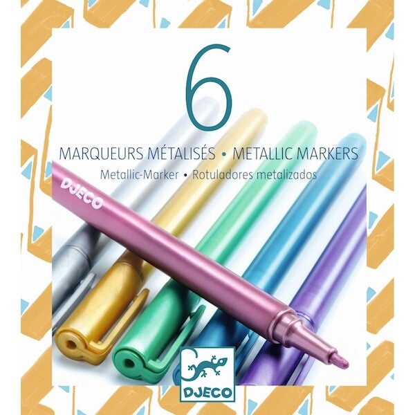 Djeco metallic markers