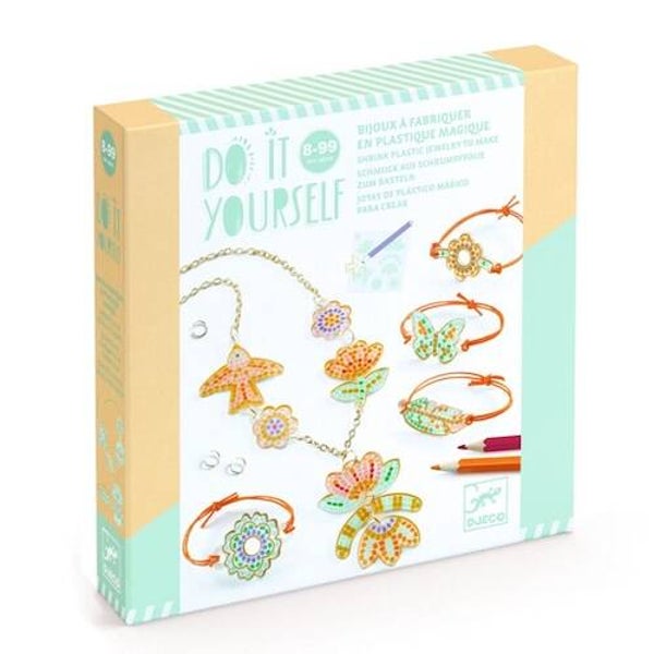 Djeco diy sieraden maken veer & lotus