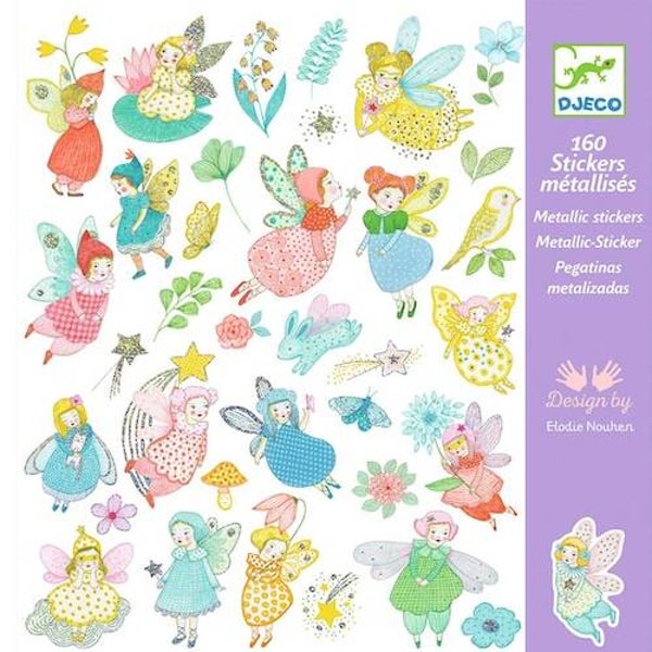 Djeco stickers glinsterende feetjes