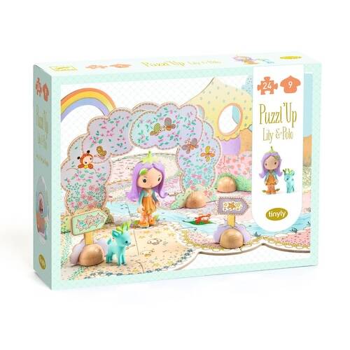 Djeco tinyly puzzl-up lily & polo