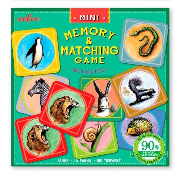 eeBoo mini memory wildlife