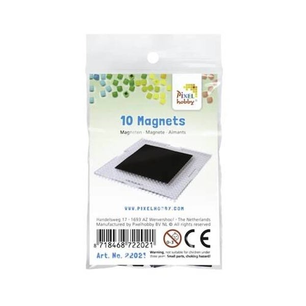 Pixelhobby magneetjes 40x40 mm (set van 10)