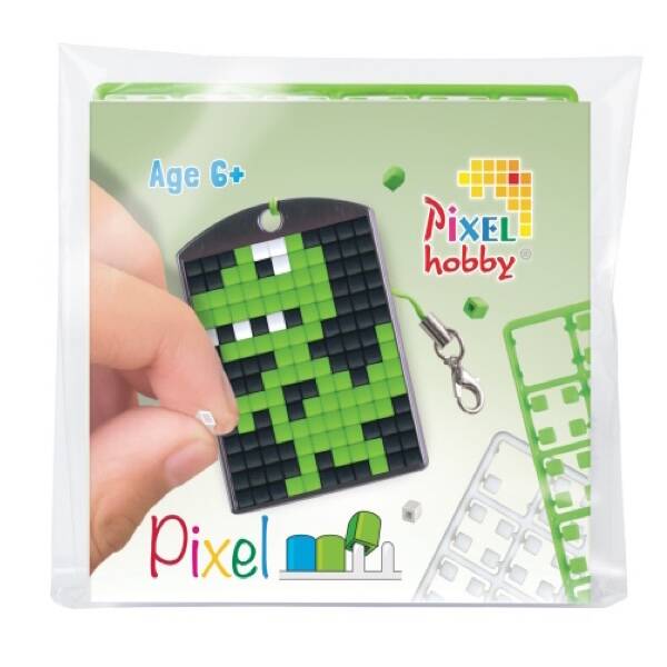 Pixelhobby keyring dino