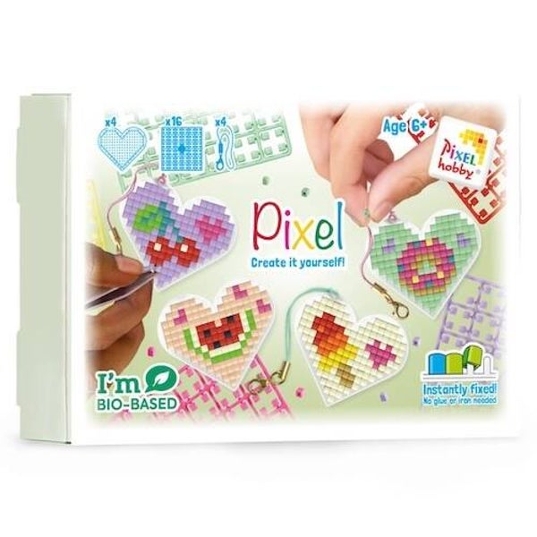Pixelhobby medaillon heart box snacks
