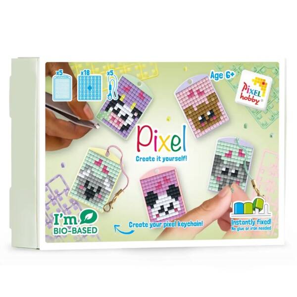 Pixelhobby medaillon box wilde dieren