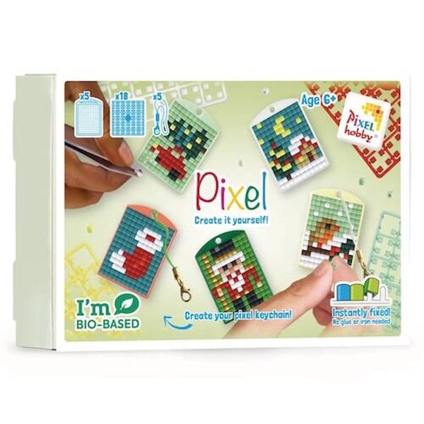 Pixelhobby medaillon box kerst