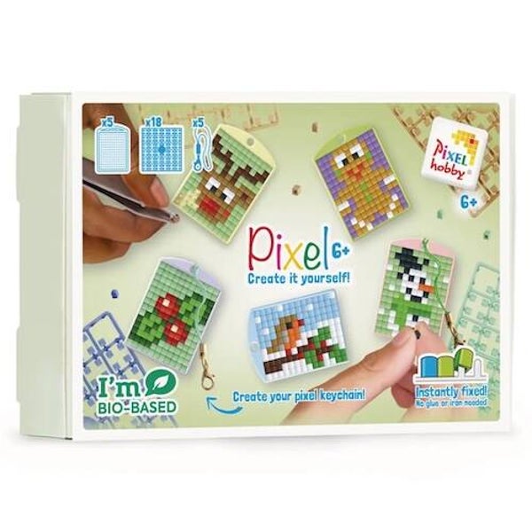 Pixelhobby medaillon box kerst II