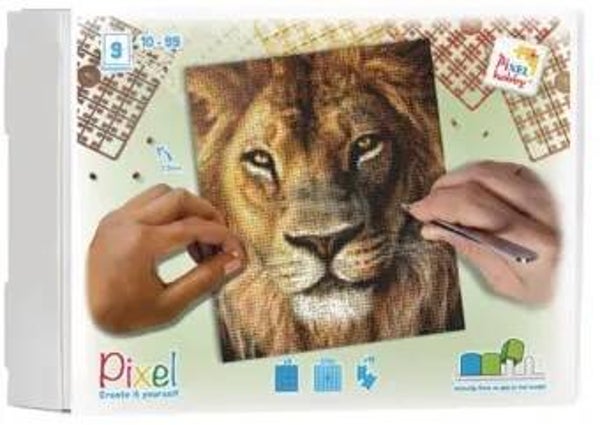 Pixelhobby set large leeuw