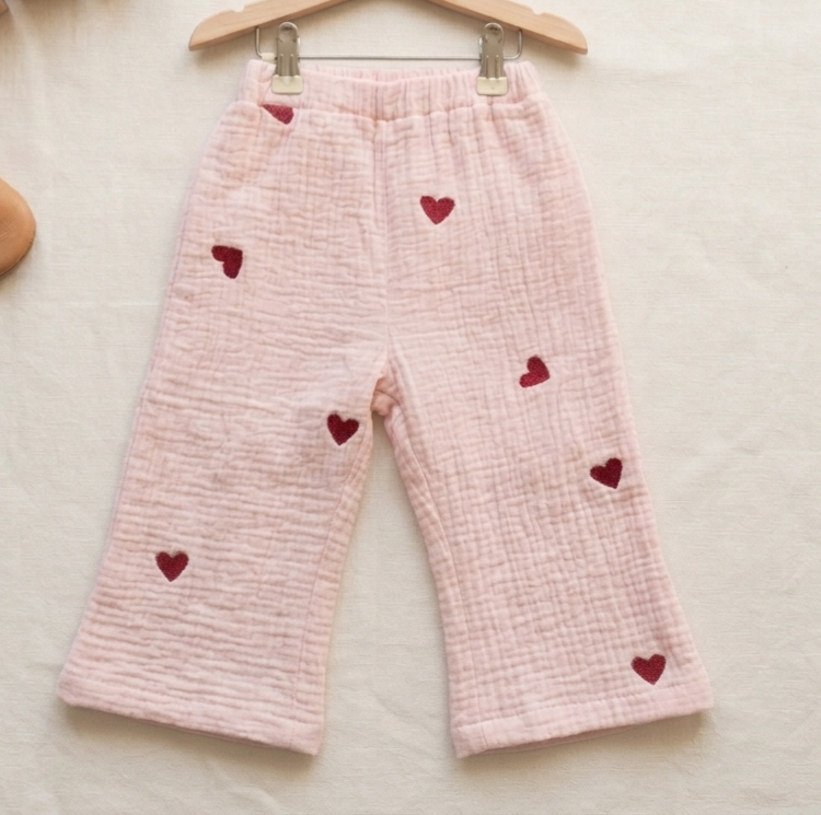 Straight leg broek Hearts