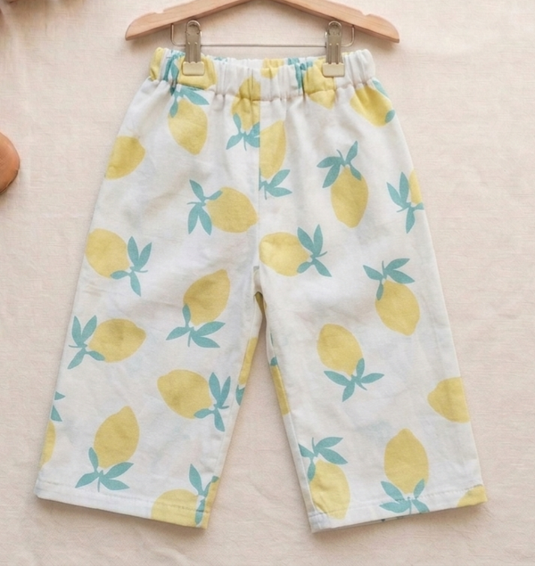 Straight leg broek Lemons