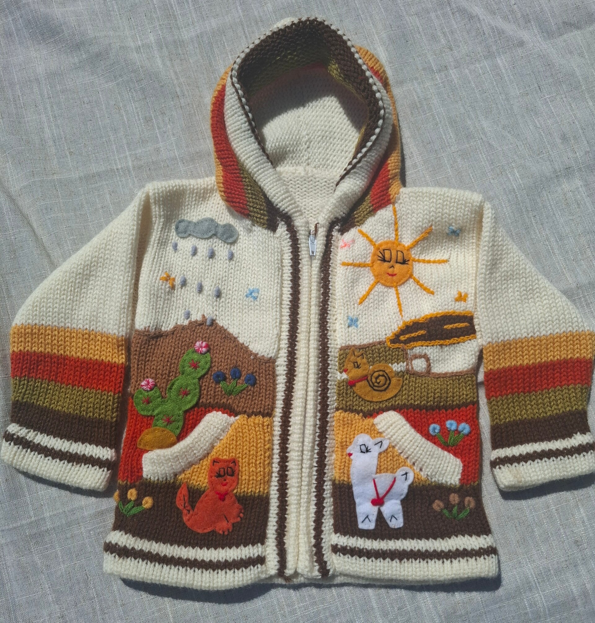 100% Wollen vestje Peru