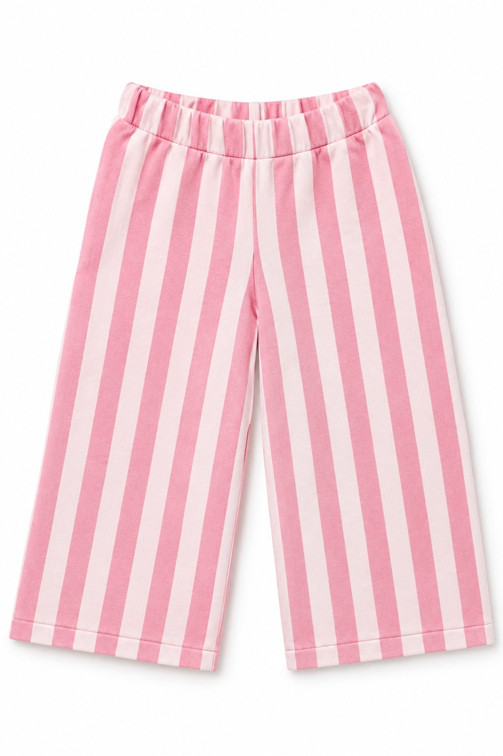 Straight leg broek Striped Rosa