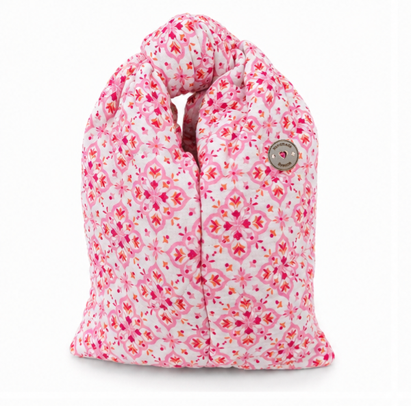 Geknoopte handtas Pink